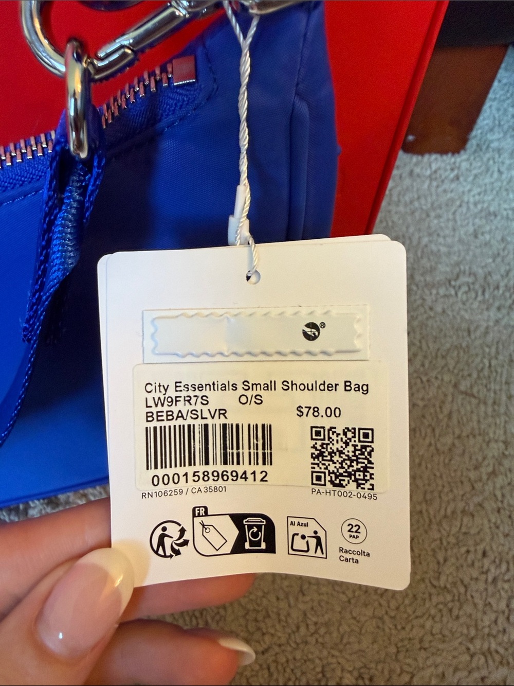 lululemon athletica Royal Blue Shoulder Bag - Picture 2 of 4